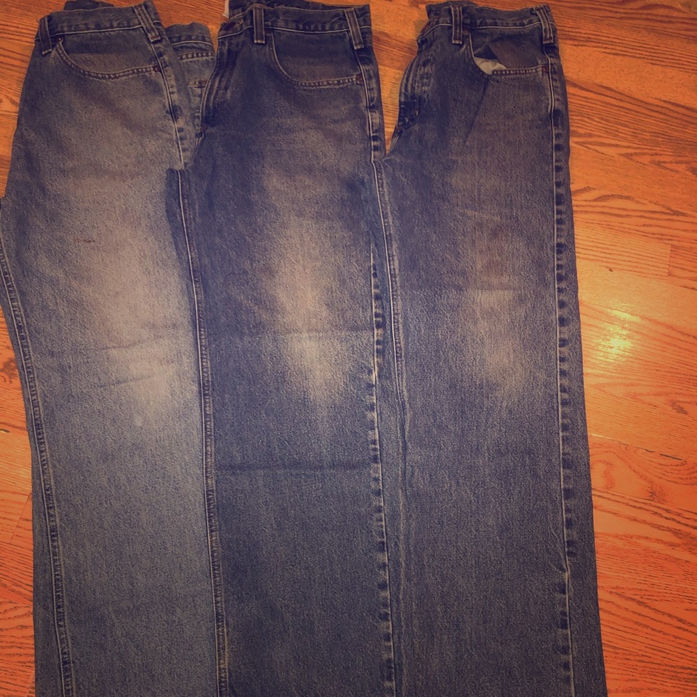 Carhartt men’s jeans Used lot